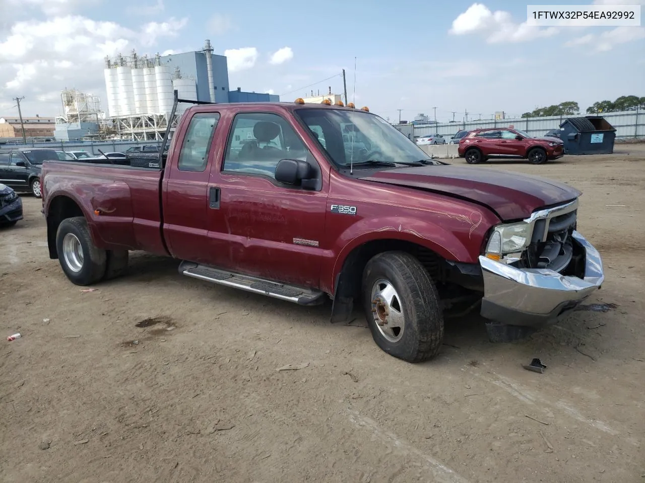 2004 Ford F350 Super Duty VIN: 1FTWX32P54EA92992 Lot: 69451814