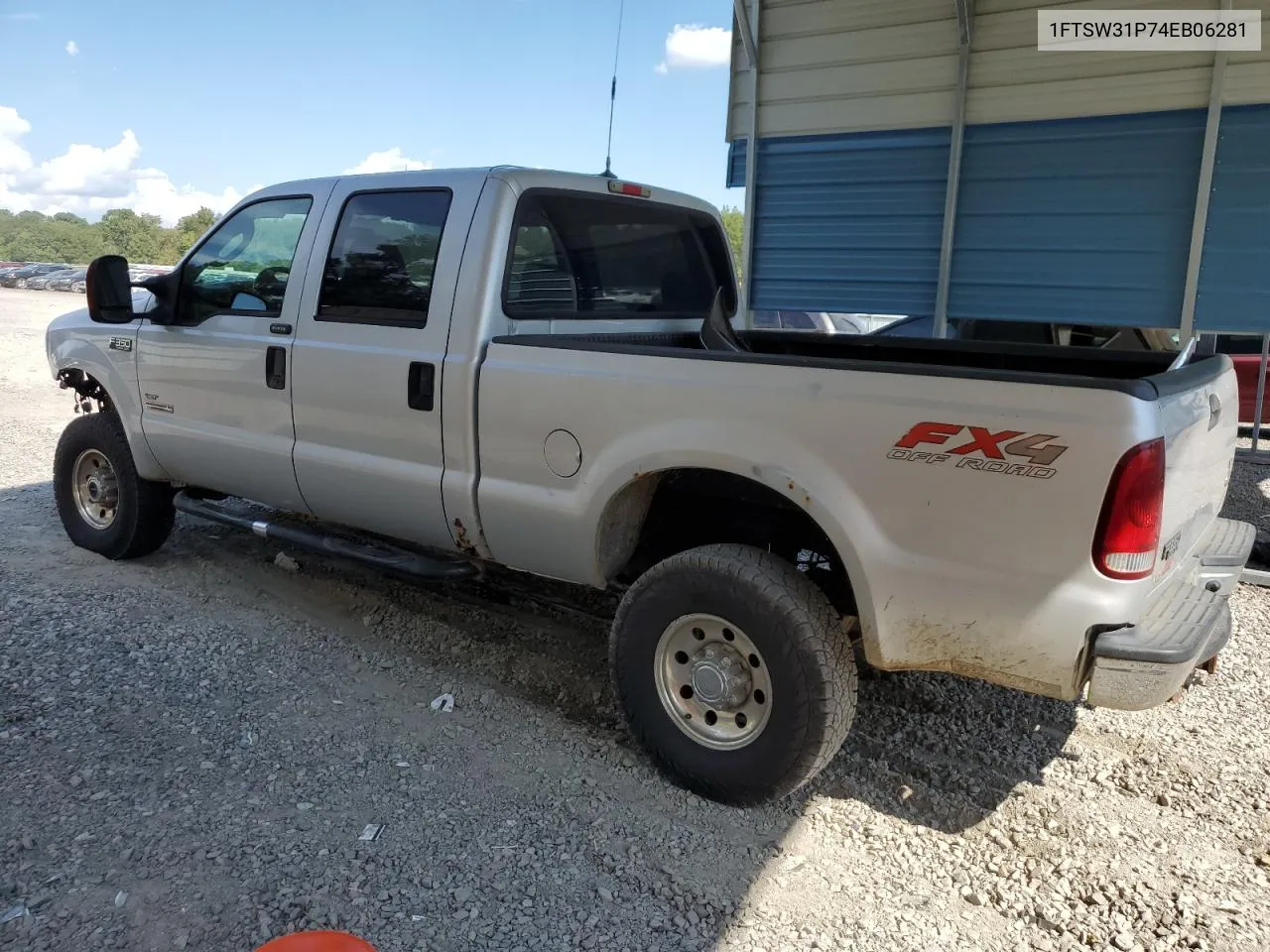 1FTSW31P74EB06281 2004 Ford F350 Srw Super Duty