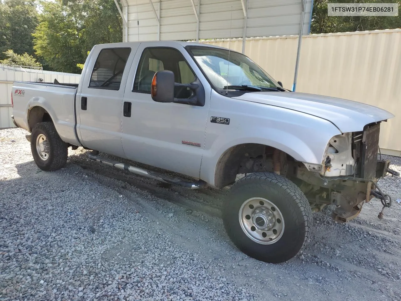 1FTSW31P74EB06281 2004 Ford F350 Srw Super Duty