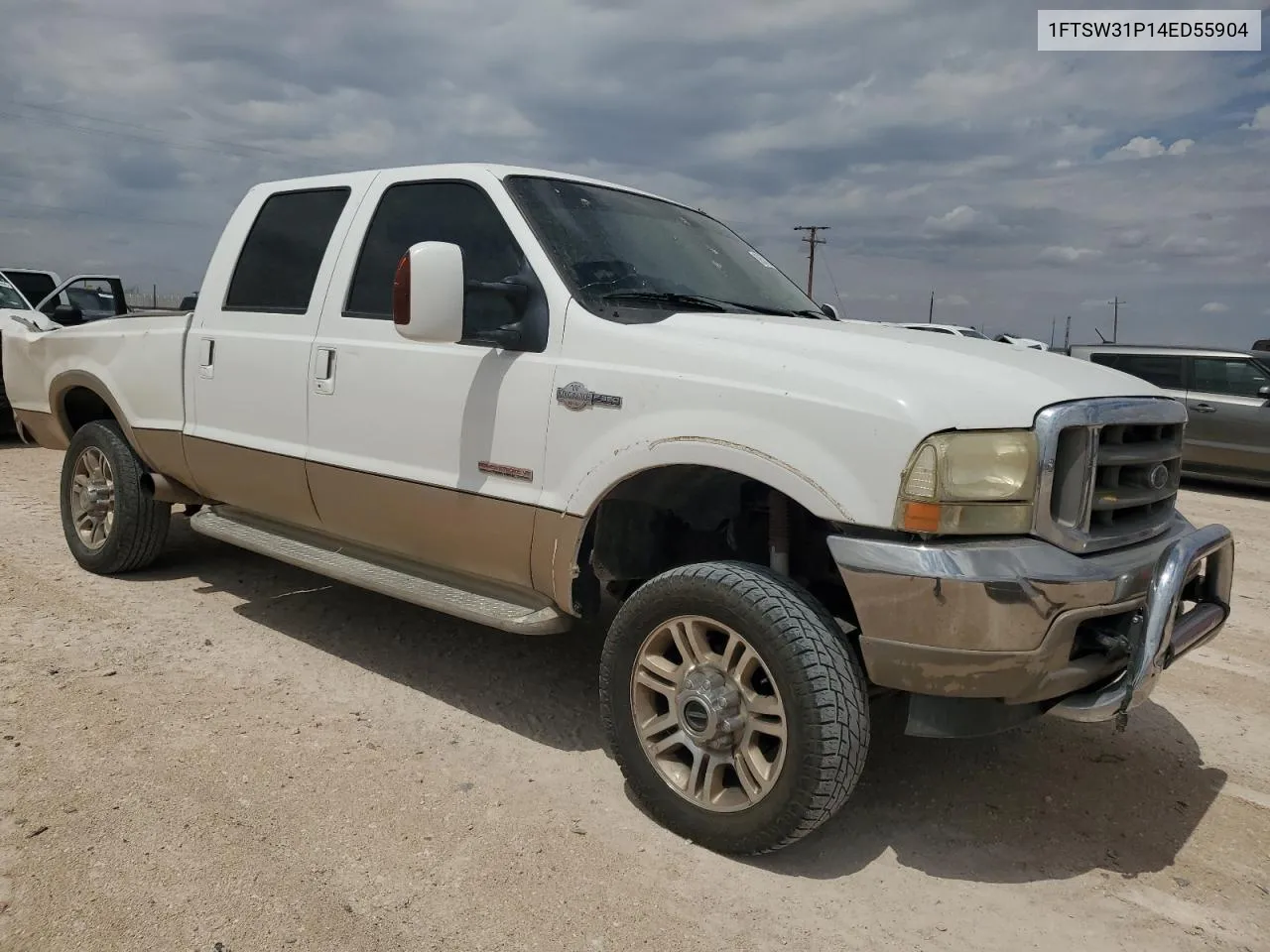 2004 Ford F350 Srw Super Duty VIN: 1FTSW31P14ED55904 Lot: 69575384