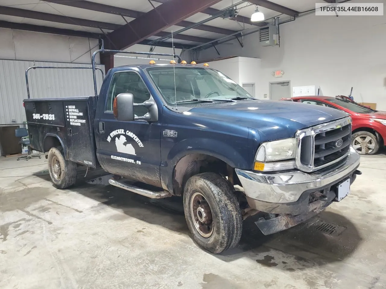 2004 Ford F350 Srw Super Duty VIN: 1FDSF35L44EB16608 Lot: 72924584