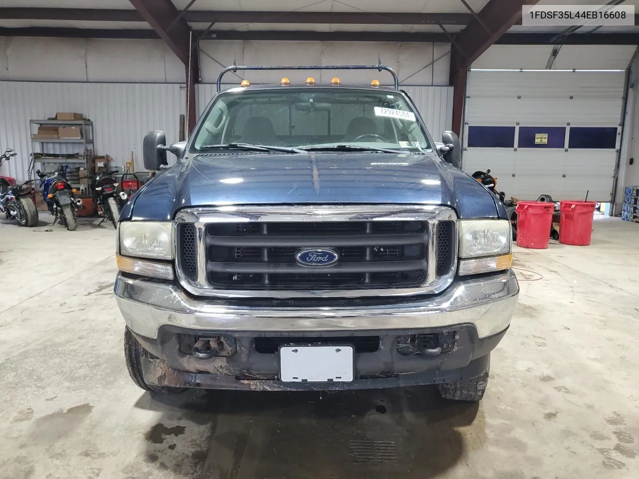 2004 Ford F350 Srw Super Duty VIN: 1FDSF35L44EB16608 Lot: 72924584