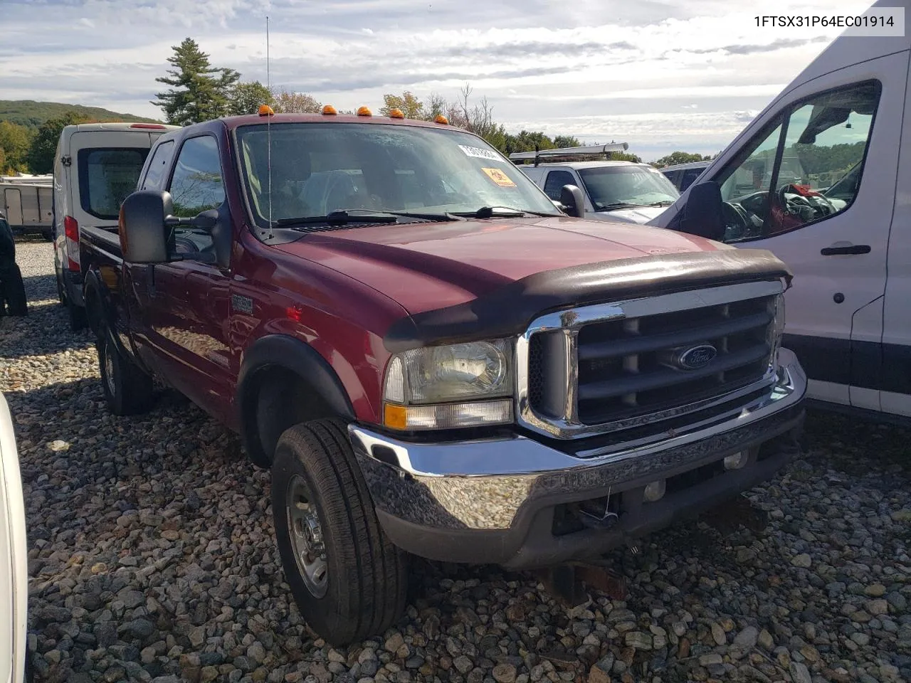 2004 Ford F350 Srw Super Duty VIN: 1FTSX31P64EC01914 Lot: 73018864