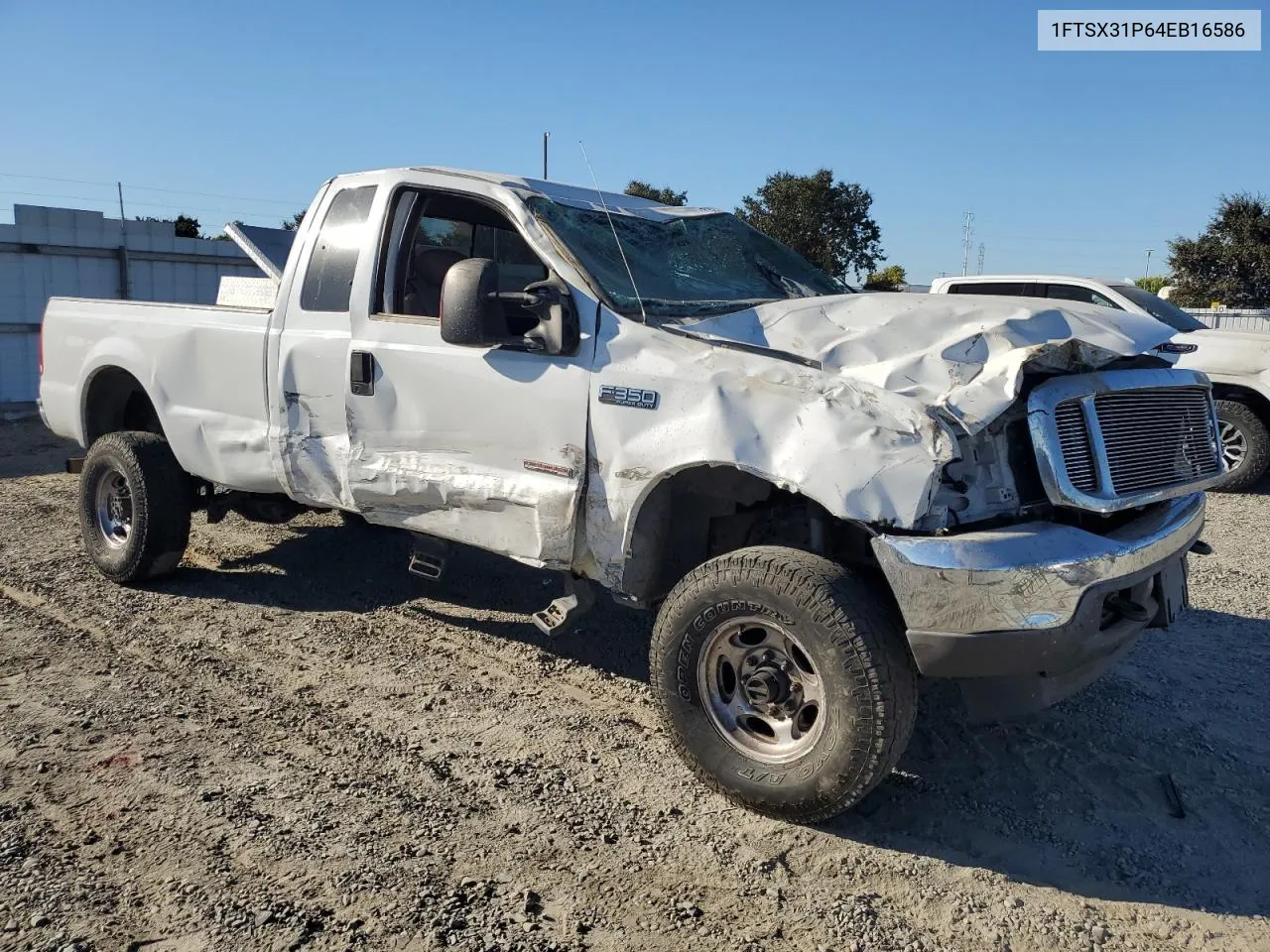 1FTSX31P64EB16586 2004 Ford F350 Srw Super Duty