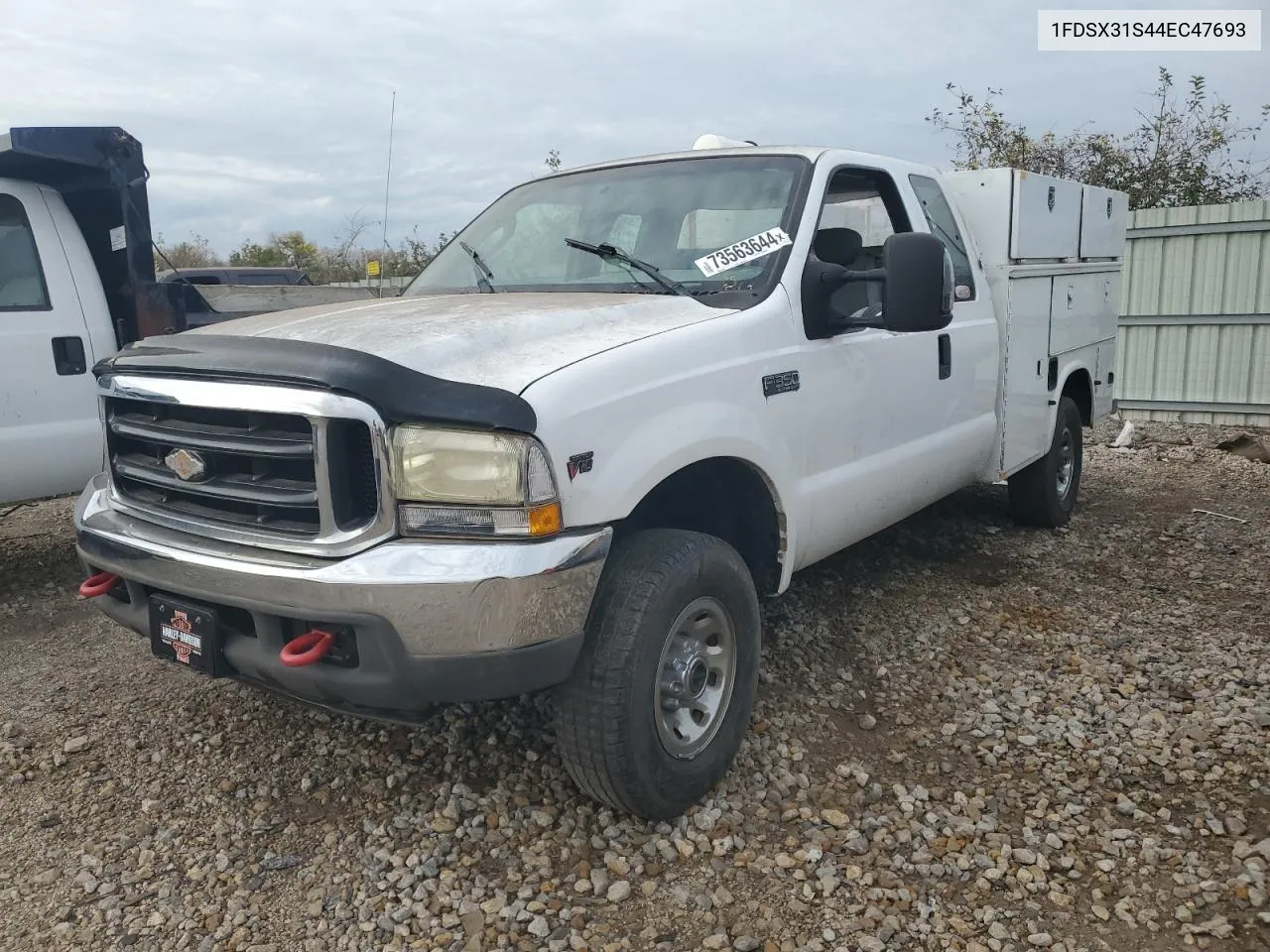 2004 Ford F350 Srw Super Duty VIN: 1FDSX31S44EC47693 Lot: 73563644