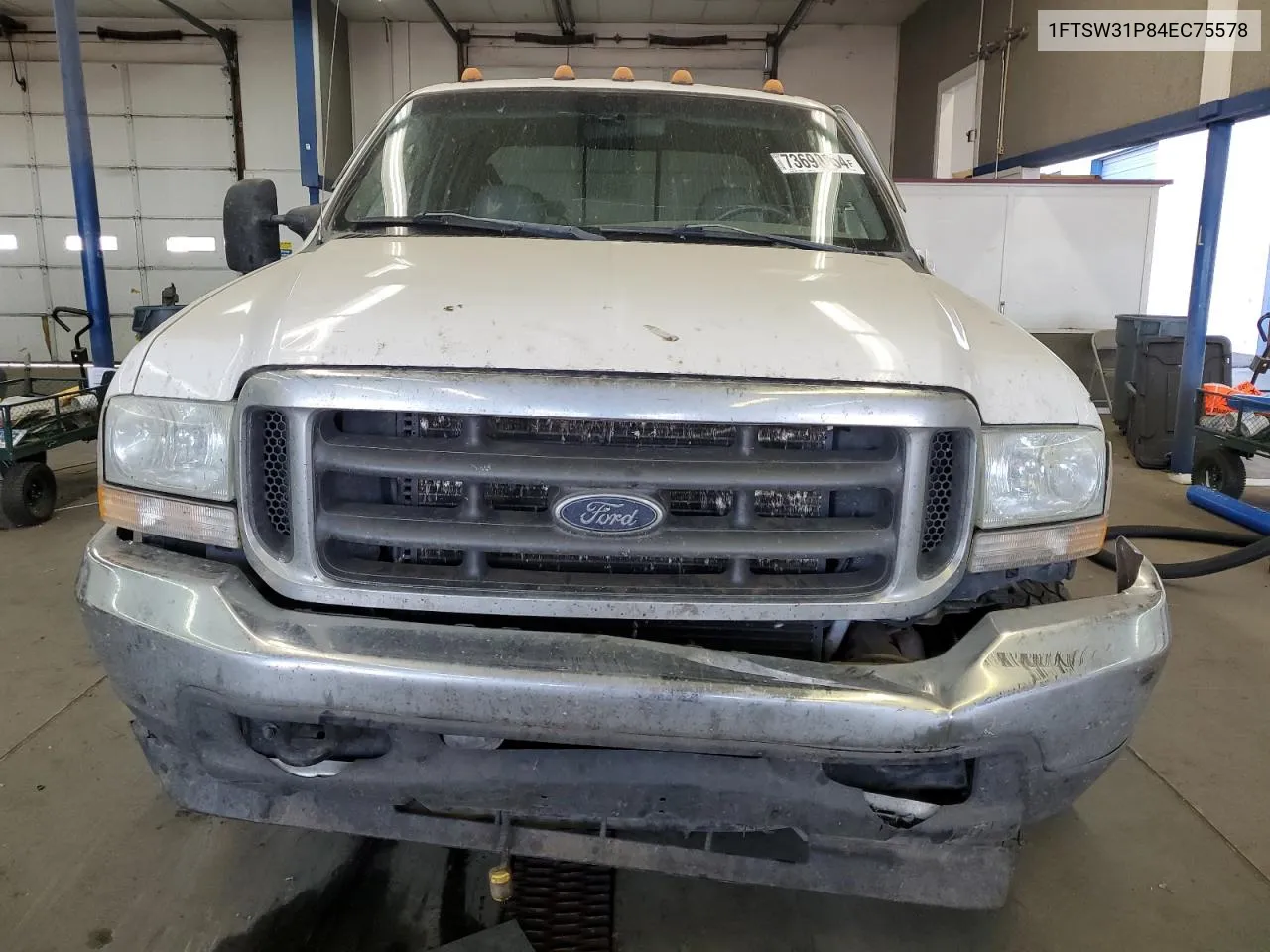 2004 Ford F350 Srw Super Duty VIN: 1FTSW31P84EC75578 Lot: 73690054