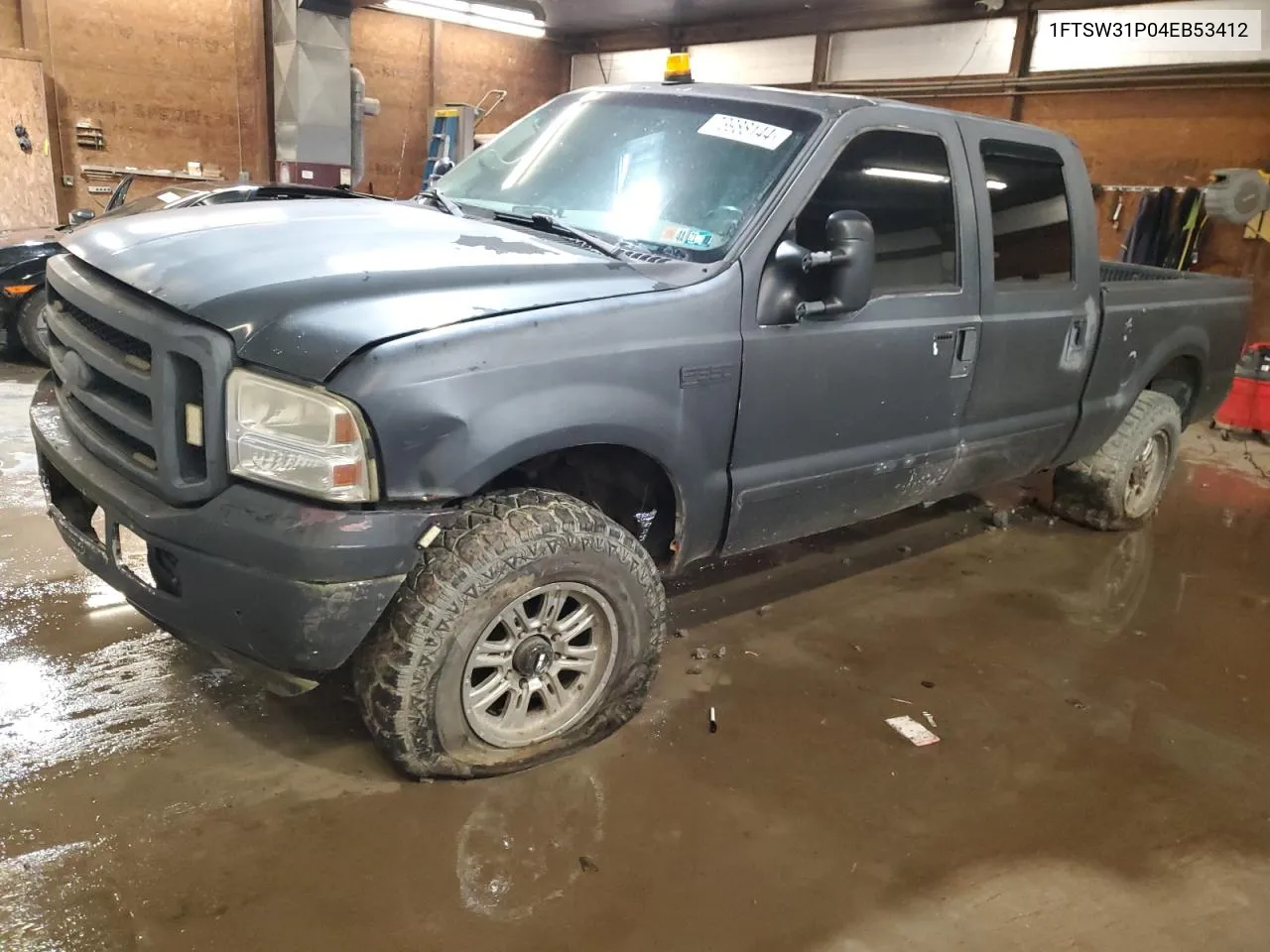 2004 Ford F350 Srw Super Duty VIN: 1FTSW31P04EB53412 Lot: 73988144