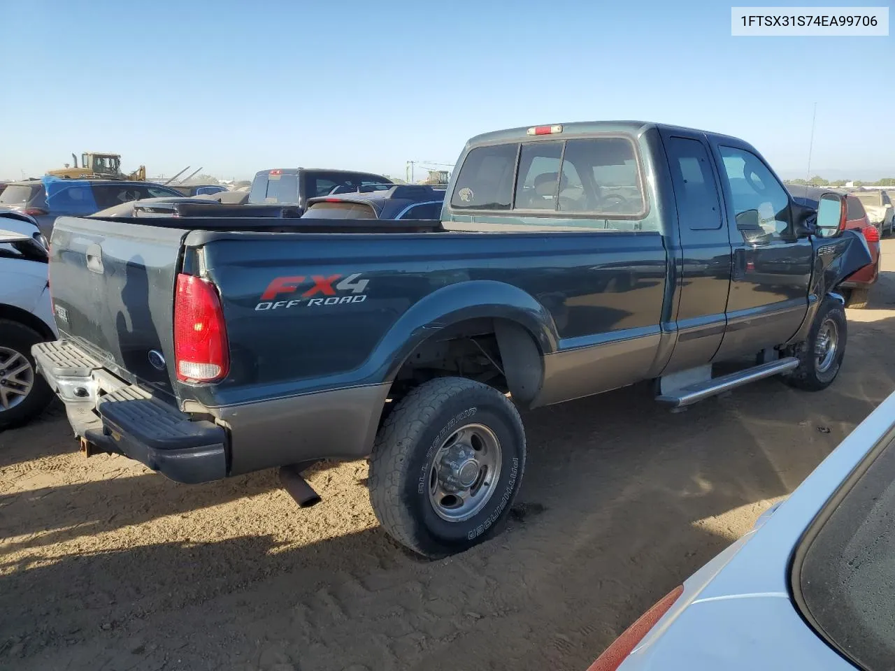 2004 Ford F350 Srw Super Duty VIN: 1FTSX31S74EA99706 Lot: 74728144