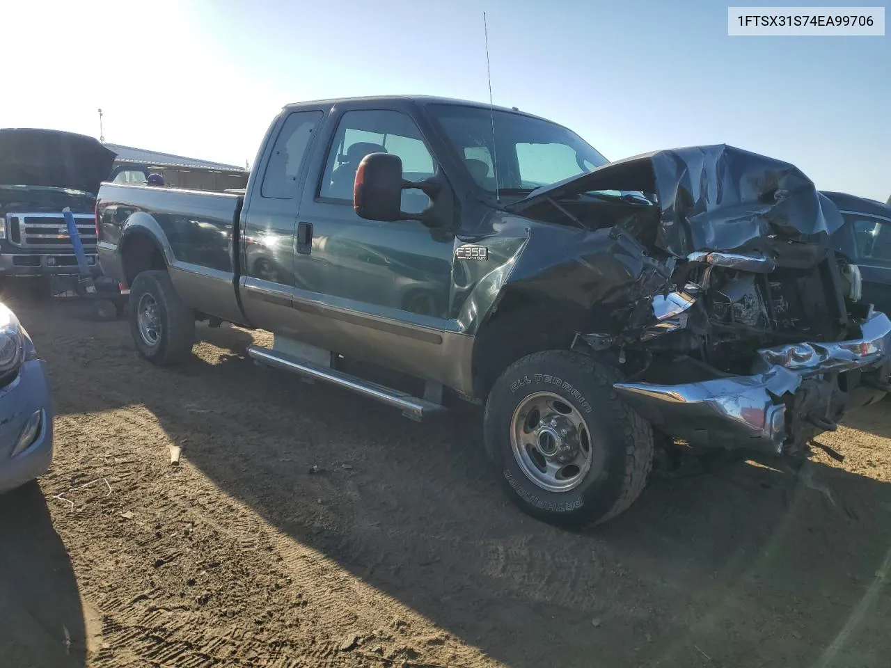 2004 Ford F350 Srw Super Duty VIN: 1FTSX31S74EA99706 Lot: 74728144