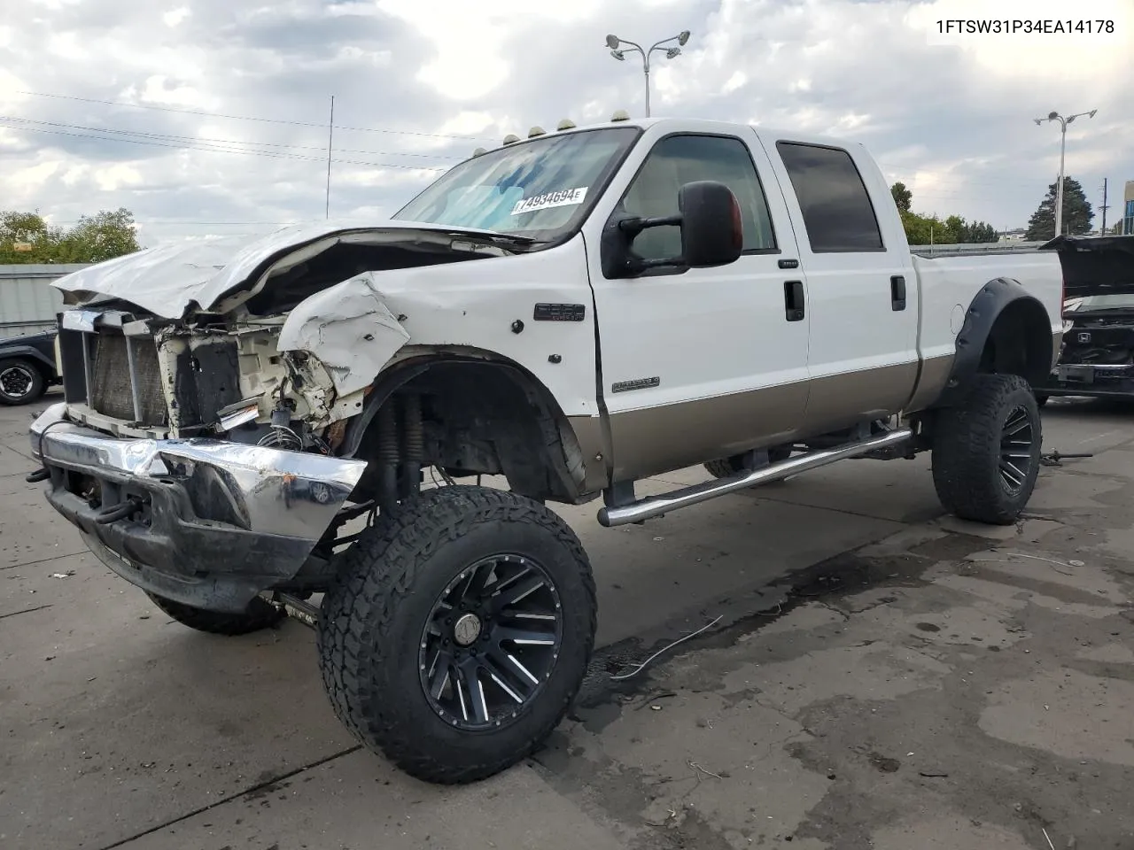 1FTSW31P34EA14178 2004 Ford F350 Srw Super Duty