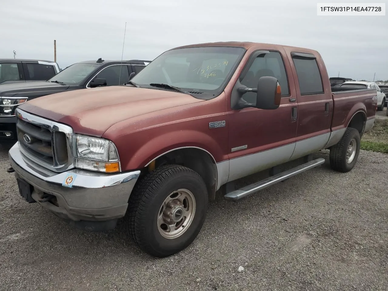 2004 Ford F350 Srw Super Duty VIN: 1FTSW31P14EA47728 Lot: 75362574