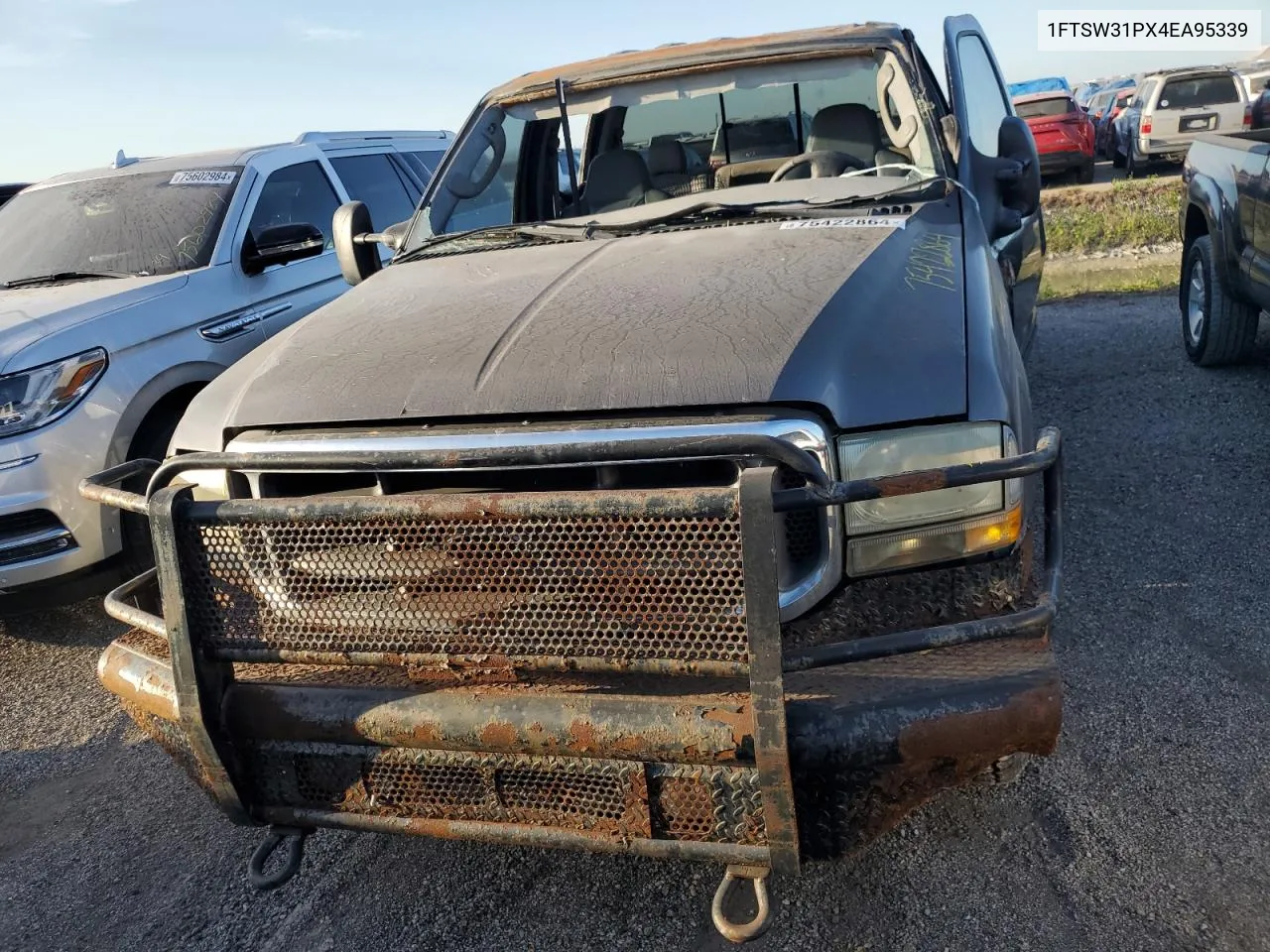 2004 Ford F350 Srw Super Duty VIN: 1FTSW31PX4EA95339 Lot: 75422864