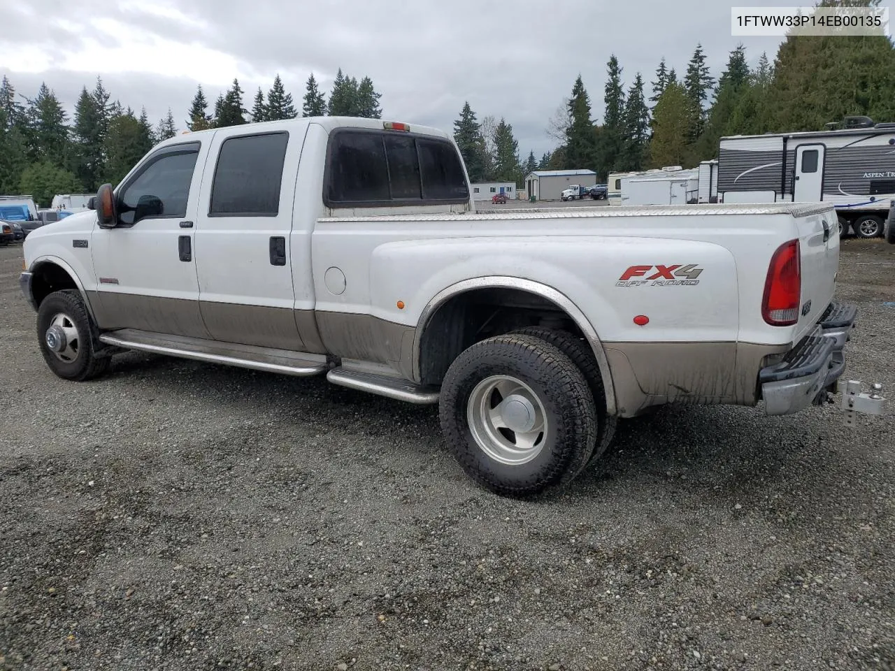 2004 Ford F350 Super Duty VIN: 1FTWW33P14EB00135 Lot: 75761664