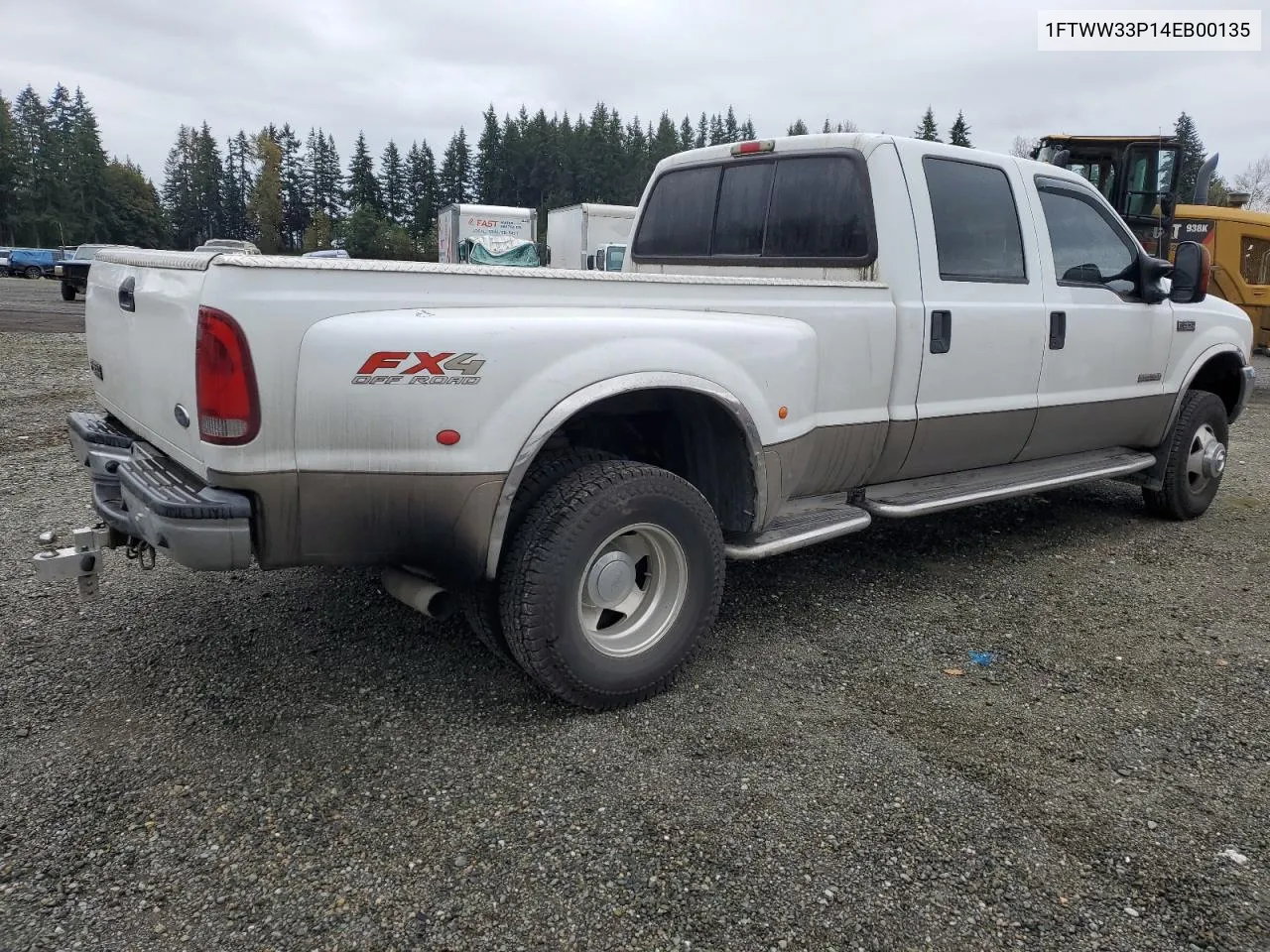 2004 Ford F350 Super Duty VIN: 1FTWW33P14EB00135 Lot: 75761664