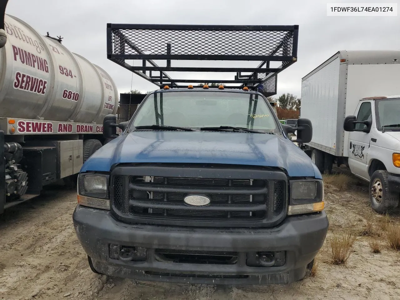 2004 Ford F350 Super Duty VIN: 1FDWF36L74EA01274 Lot: 76286544