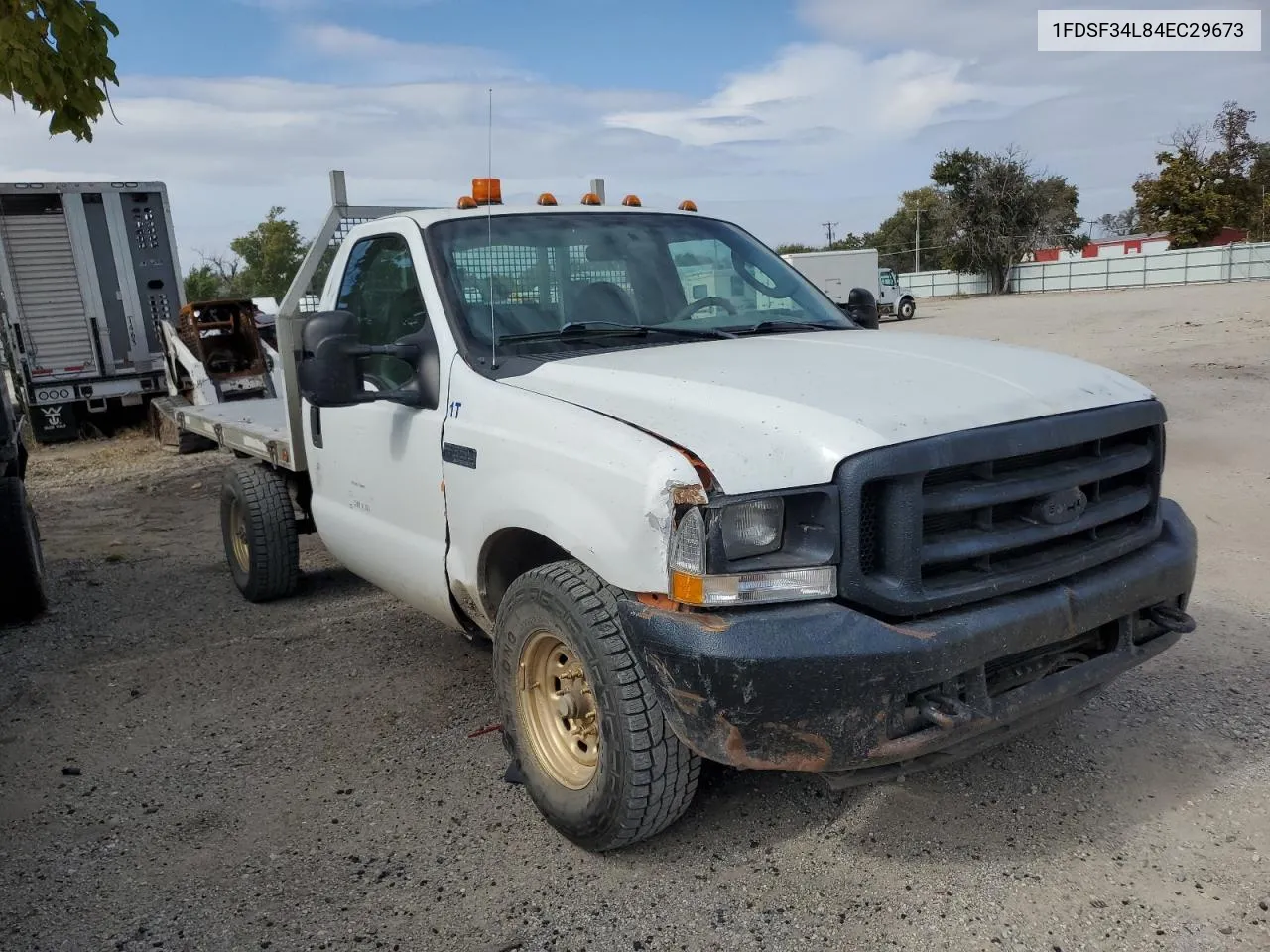 2004 Ford F350 Srw Super Duty VIN: 1FDSF34L84EC29673 Lot: 77109344