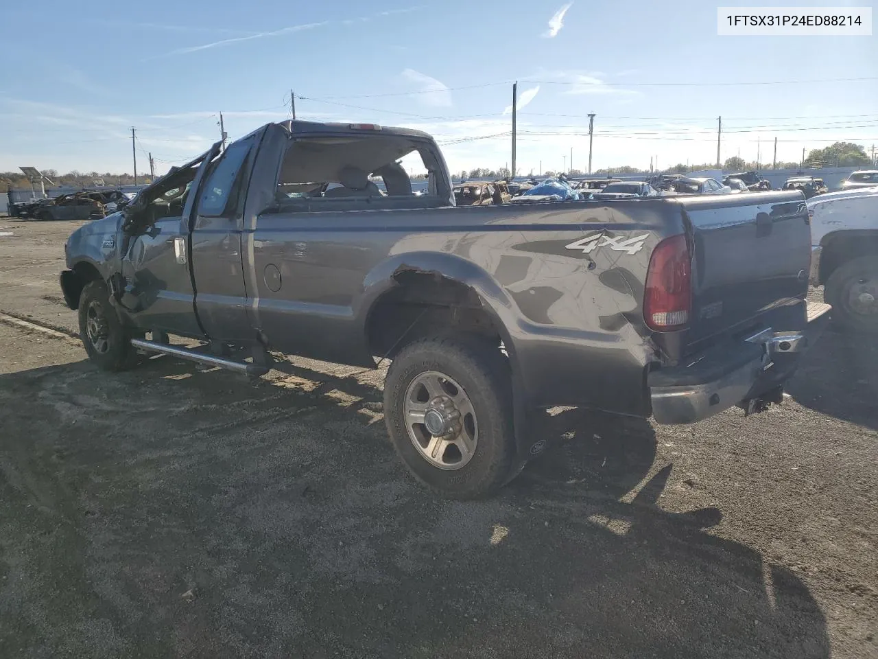 2004 Ford F350 Srw Super Duty VIN: 1FTSX31P24ED88214 Lot: 78075844