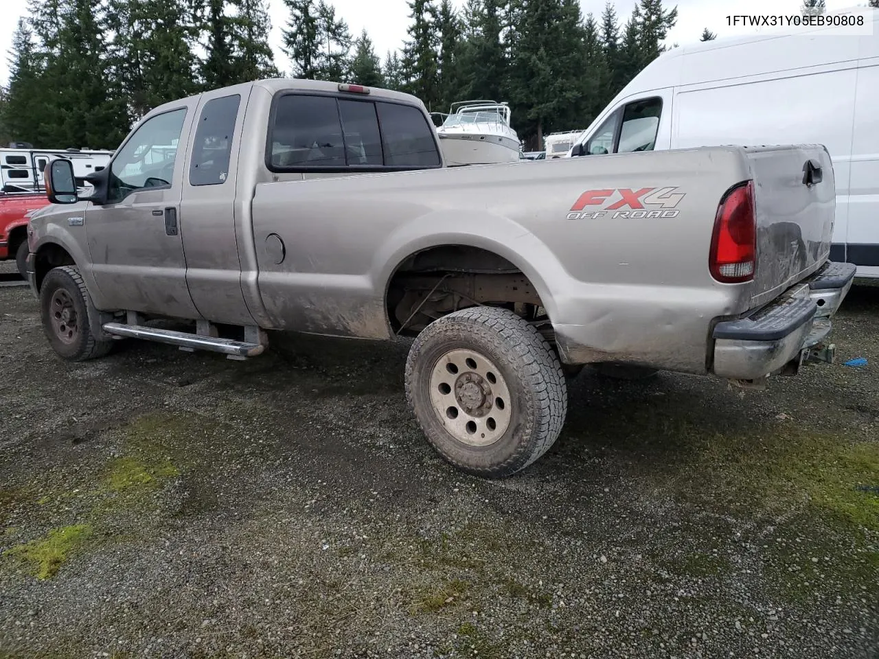 1FTWX31Y05EB90808 2005 Ford F350 Srw Super Duty