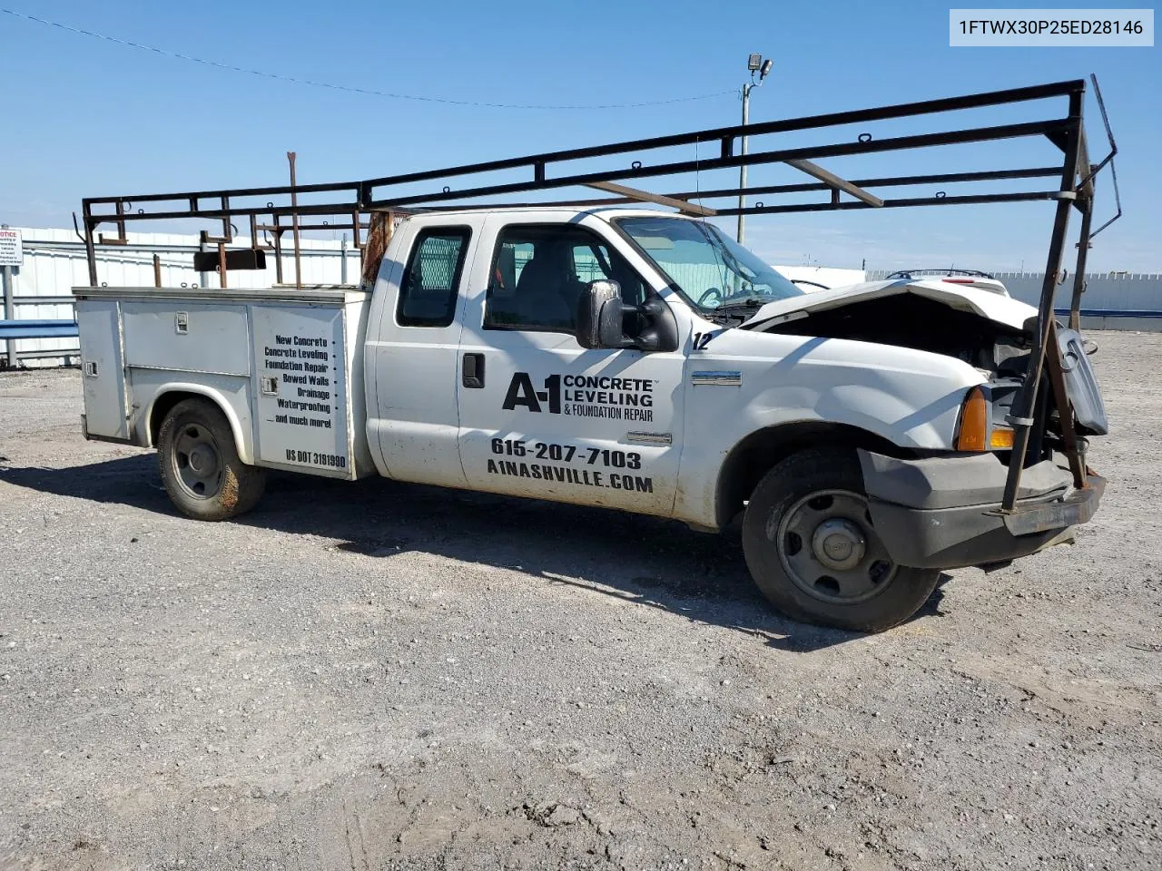 2005 Ford F350 Srw Super Duty VIN: 1FTWX30P25ED28146 Lot: 53582014