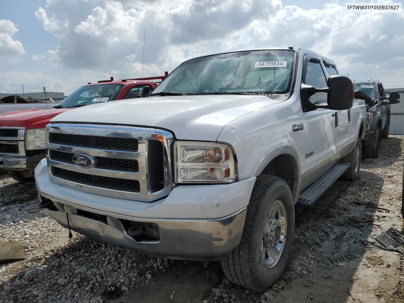 2005 Ford F350 Srw Super Duty VIN: 1FTWW31P35EB37627 Lot: 54799834