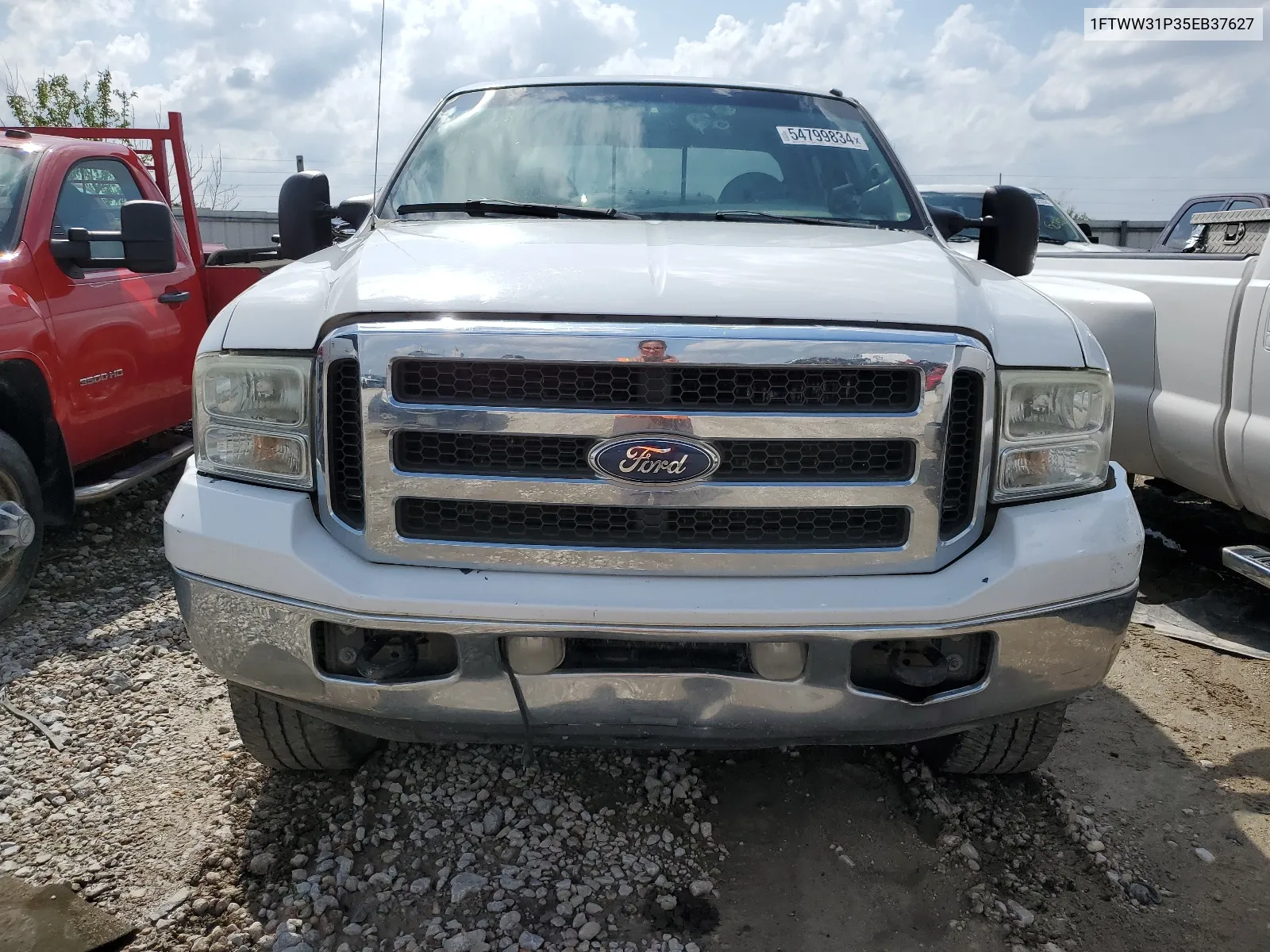 2005 Ford F350 Srw Super Duty VIN: 1FTWW31P35EB37627 Lot: 54799834