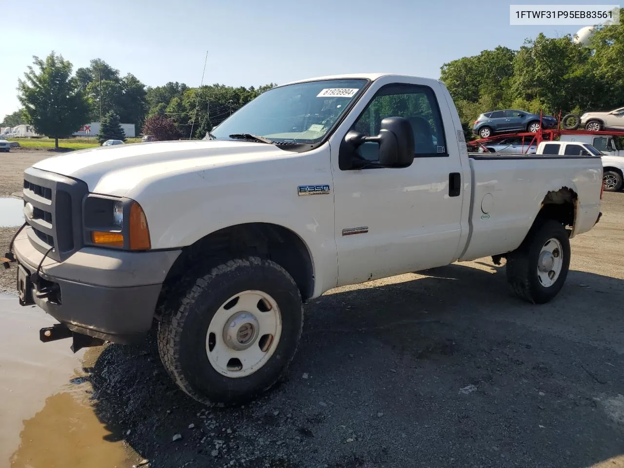 2005 Ford F350 Srw Super Duty VIN: 1FTWF31P95EB83561 Lot: 61926994