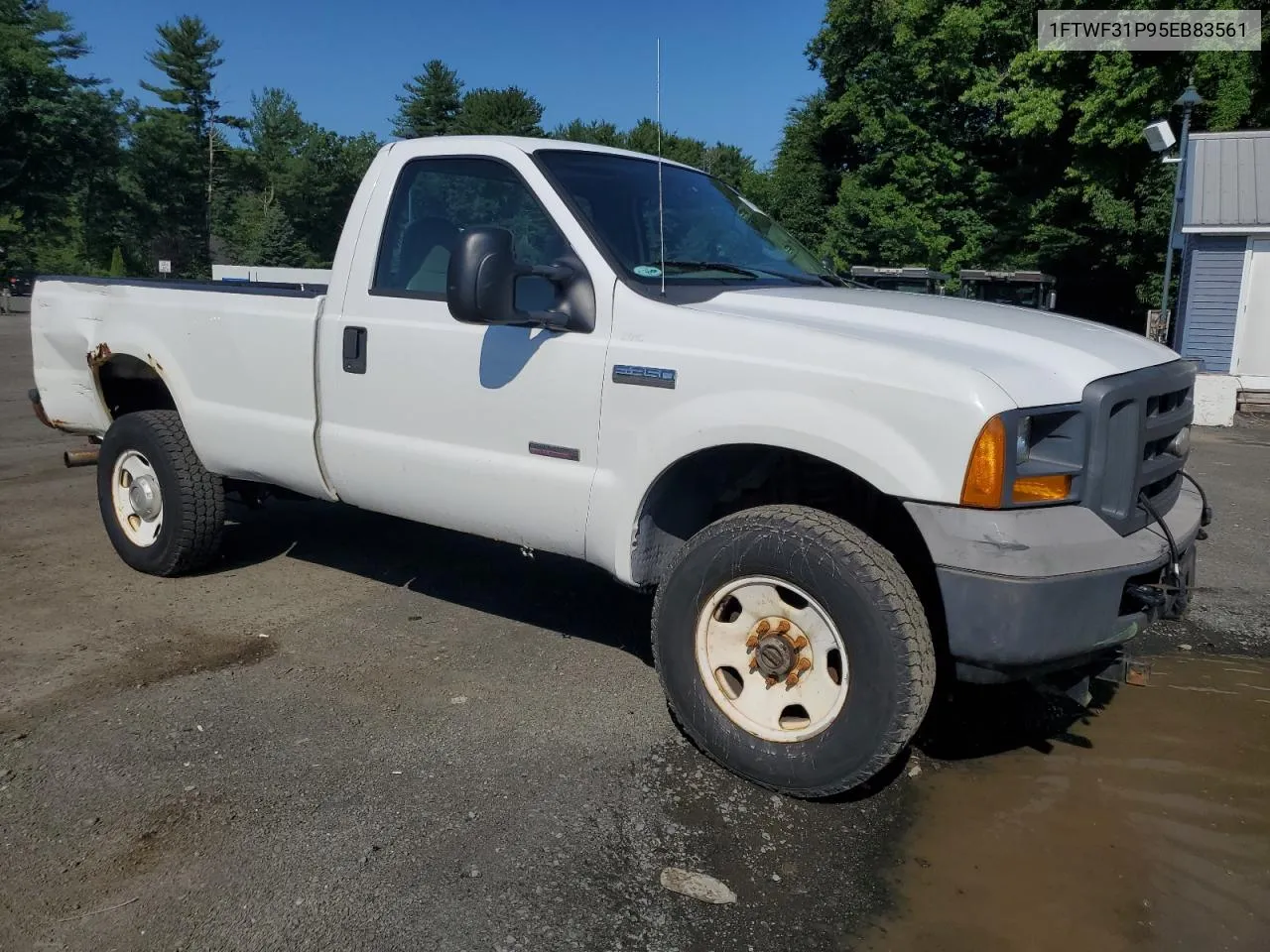 2005 Ford F350 Srw Super Duty VIN: 1FTWF31P95EB83561 Lot: 61926994