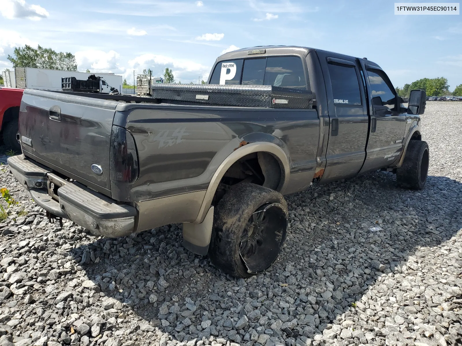 2005 Ford F350 Srw Super Duty VIN: 1FTWW31P45EC90114 Lot: 68108844