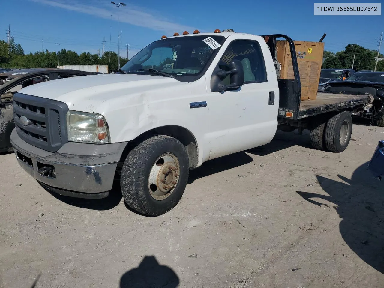 2005 Ford F350 Super Duty VIN: 1FDWF36565EB07542 Lot: 68499144