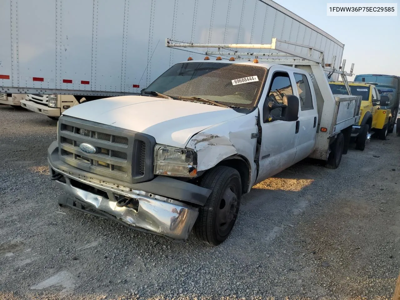 2005 Ford F350 Super Duty VIN: 1FDWW36P75EC29585 Lot: 69688444