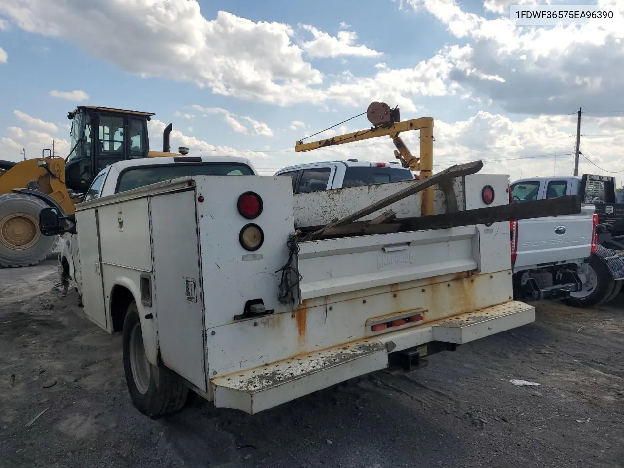 2005 Ford F350 Super Duty VIN: 1FDWF36575EA96390 Lot: 70222624