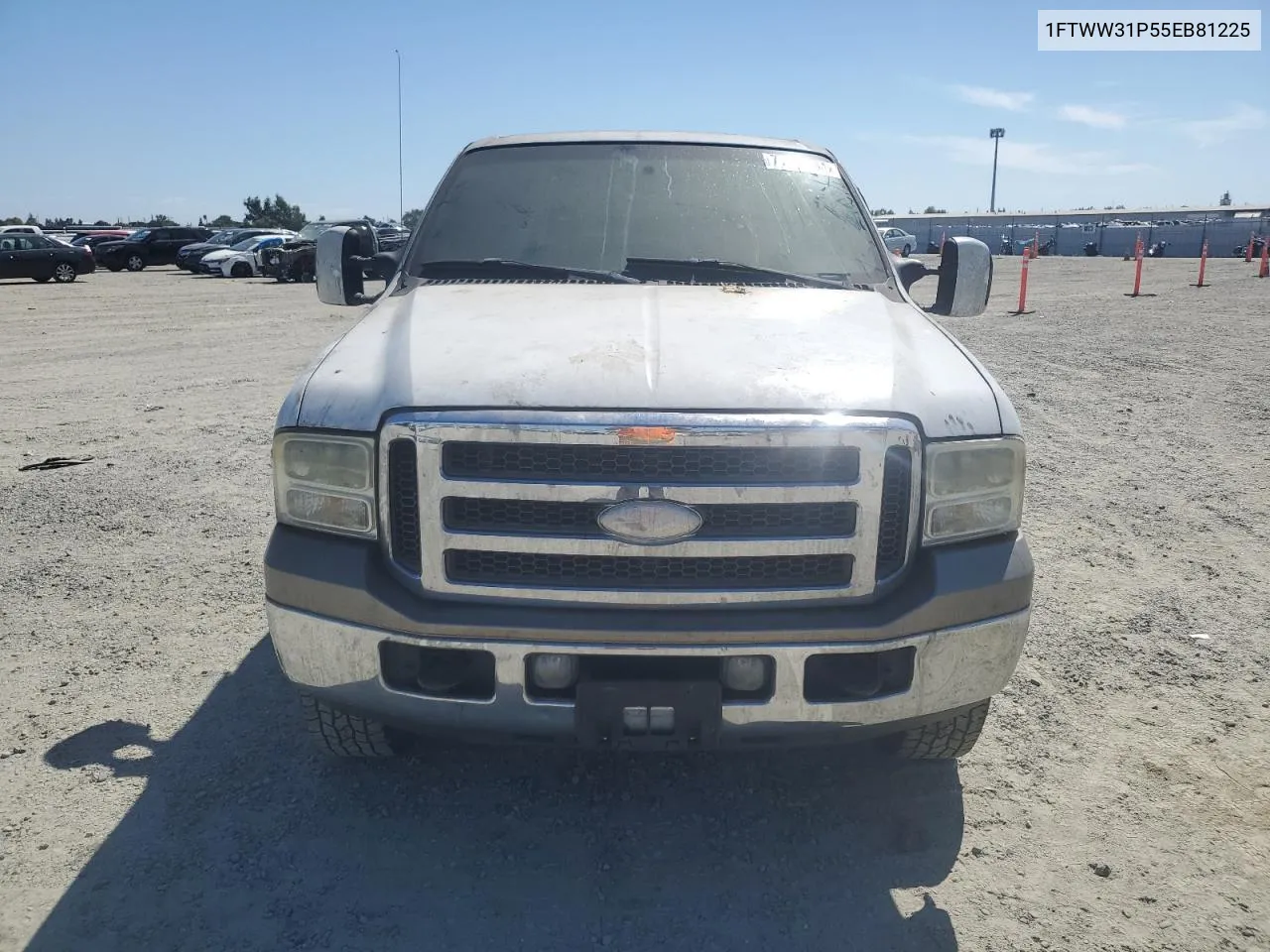 2005 Ford F350 Srw Super Duty VIN: 1FTWW31P55EB81225 Lot: 71006284