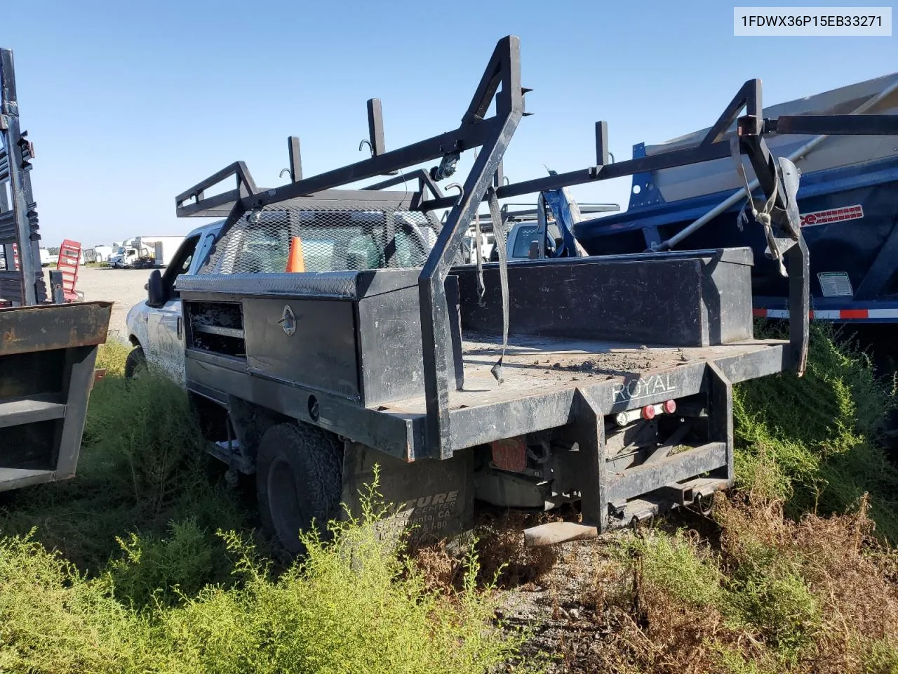 2005 Ford F350 Super Duty VIN: 1FDWX36P15EB33271 Lot: 71315264