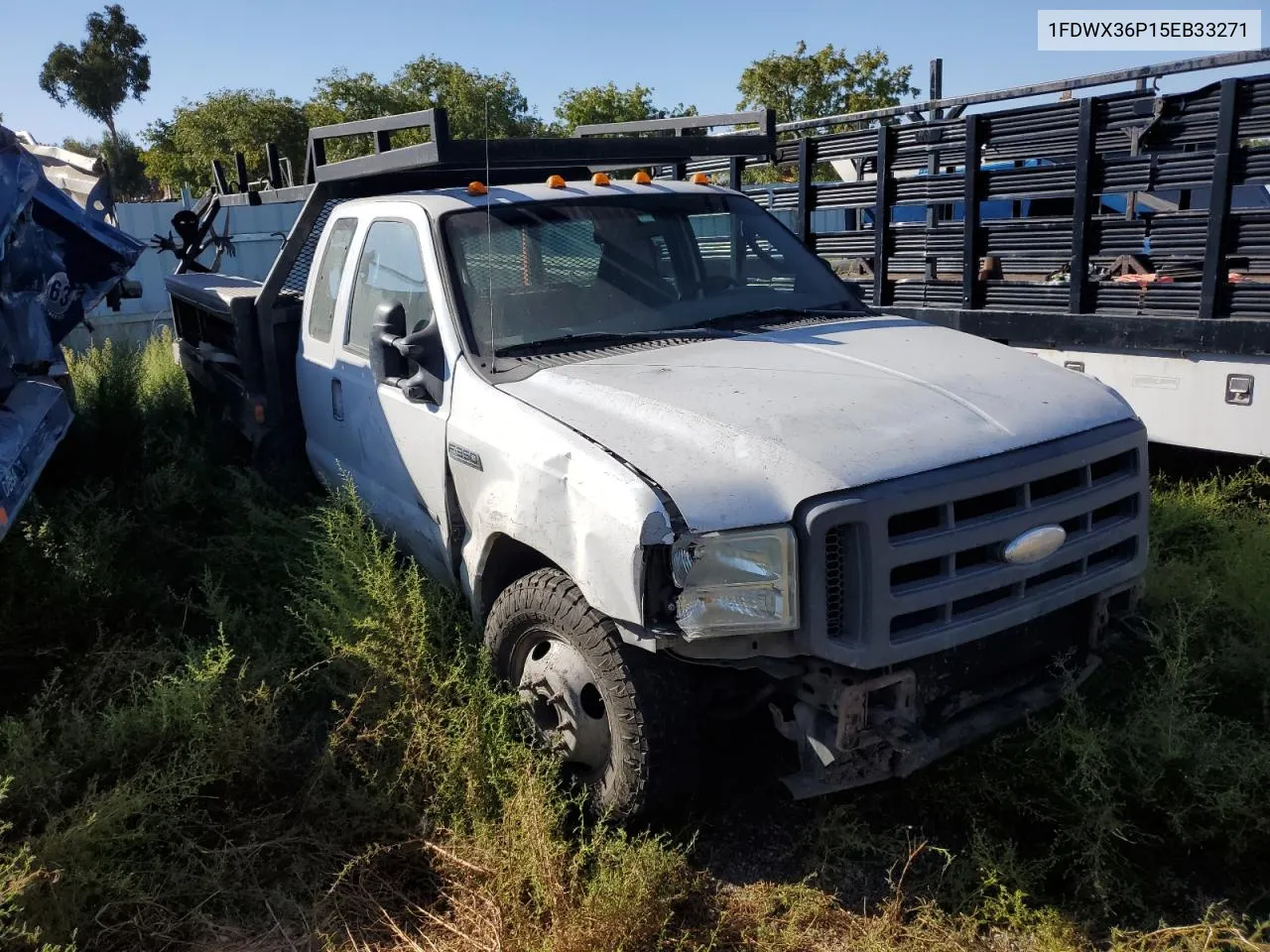 2005 Ford F350 Super Duty VIN: 1FDWX36P15EB33271 Lot: 71315264