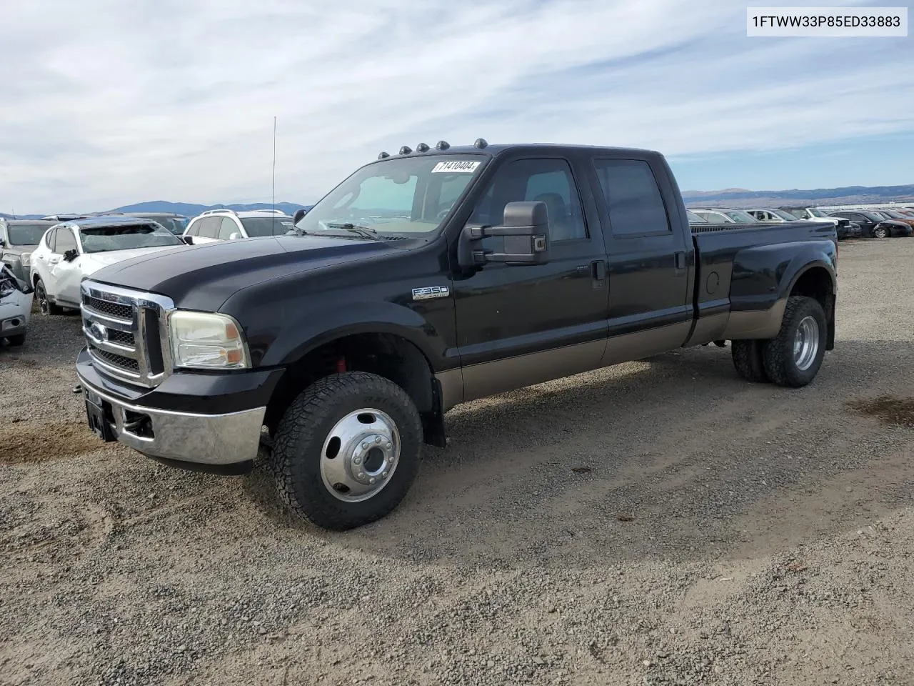 2005 Ford F350 Super Duty VIN: 1FTWW33P85ED33883 Lot: 71410404