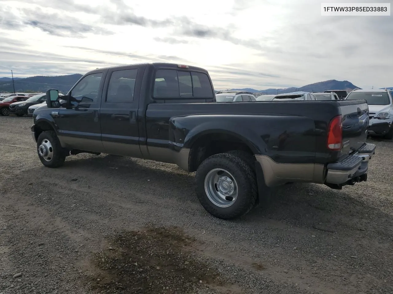 2005 Ford F350 Super Duty VIN: 1FTWW33P85ED33883 Lot: 71410404