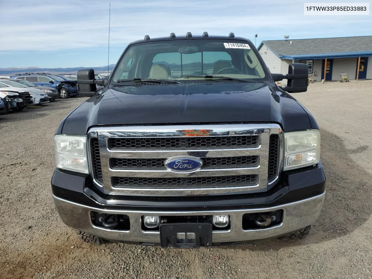 2005 Ford F350 Super Duty VIN: 1FTWW33P85ED33883 Lot: 71410404