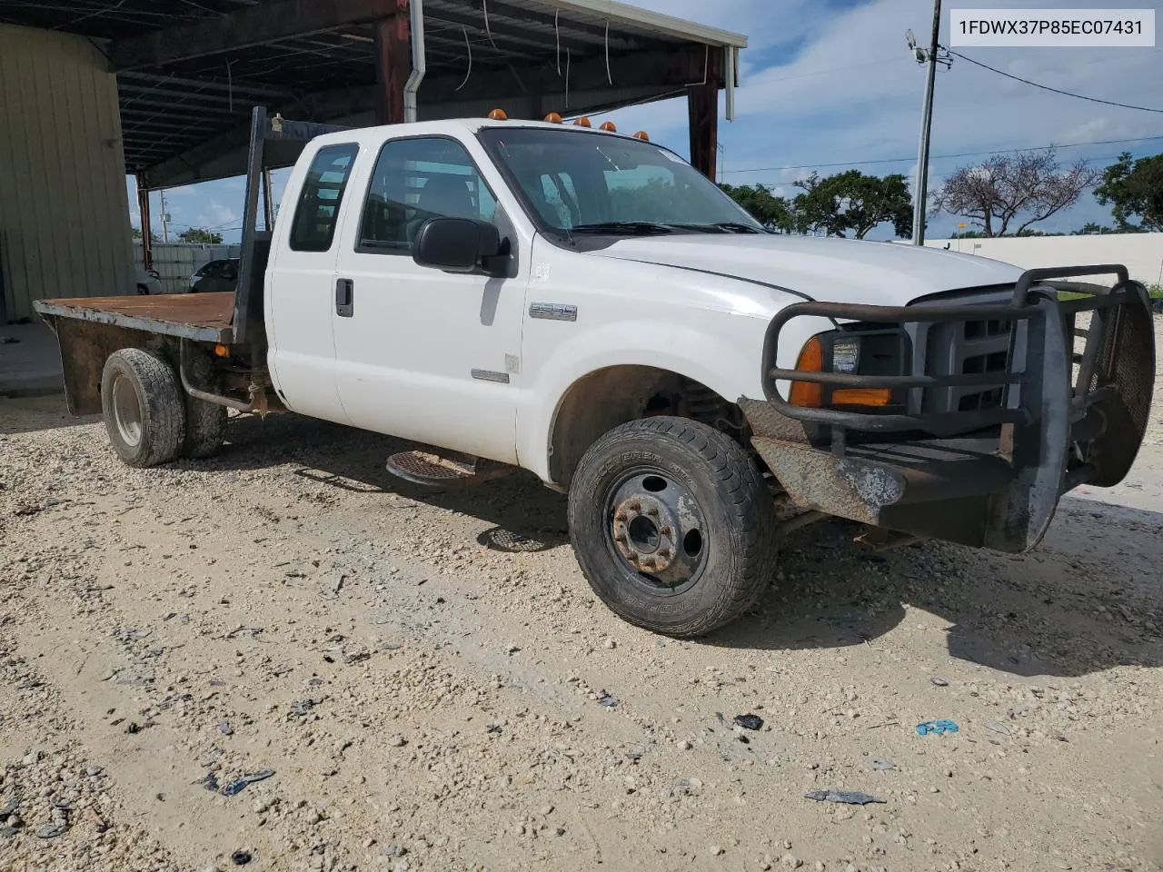 2005 Ford F350 Super Duty VIN: 1FDWX37P85EC07431 Lot: 71972764