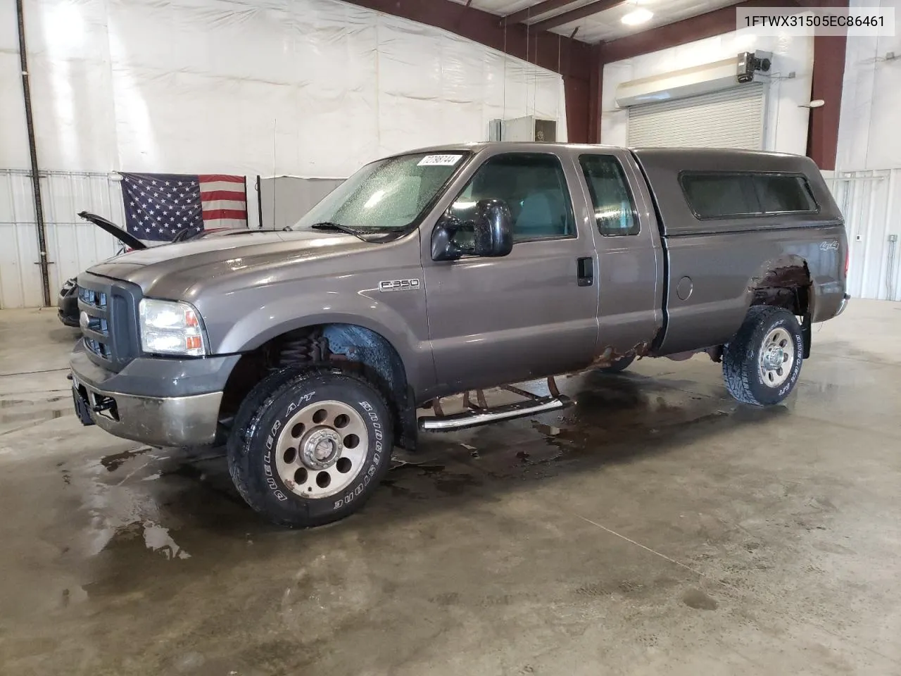 2005 Ford F350 Srw Super Duty VIN: 1FTWX31505EC86461 Lot: 72798744