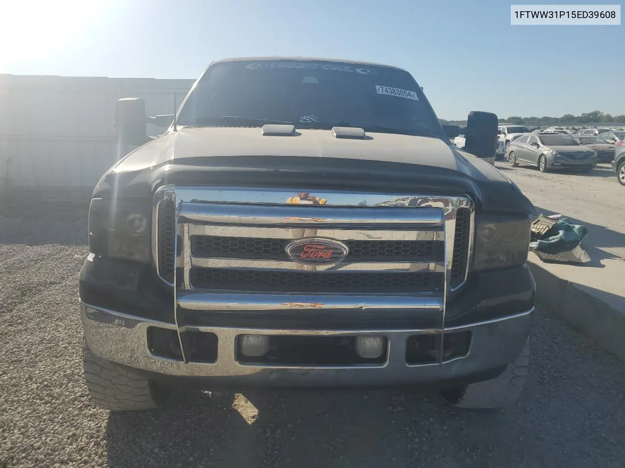 2005 Ford F350 Srw Super Duty VIN: 1FTWW31P15ED39608 Lot: 74383054