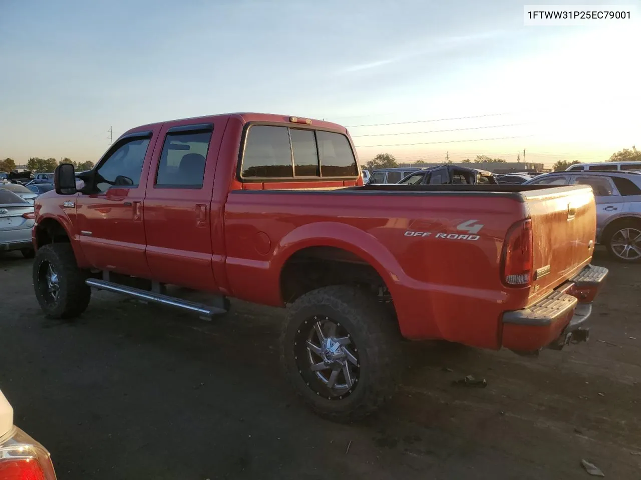 2005 Ford F350 Srw Super Duty VIN: 1FTWW31P25EC79001 Lot: 74996644