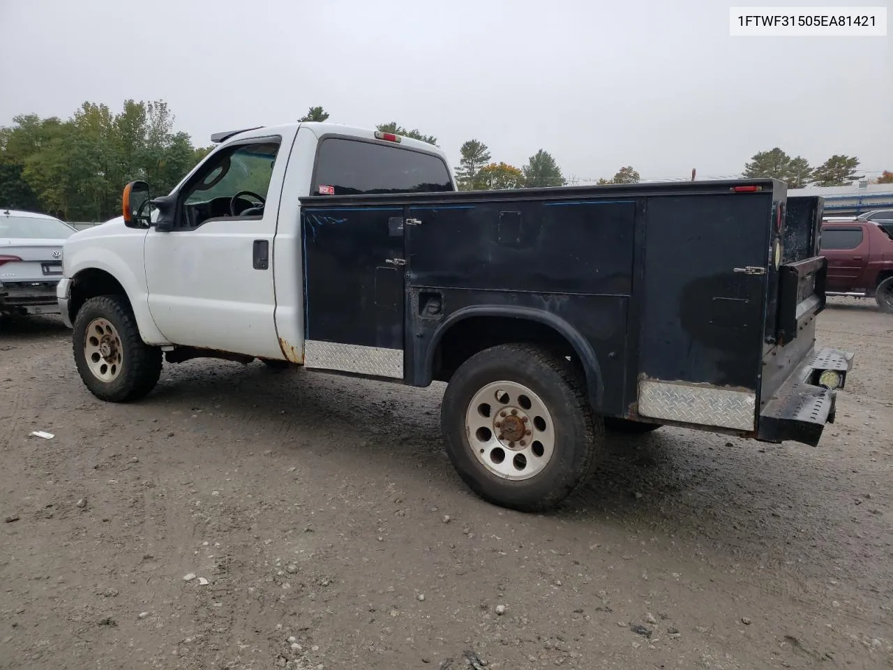 2005 Ford F350 Srw Super Duty VIN: 1FTWF31505EA81421 Lot: 76133174