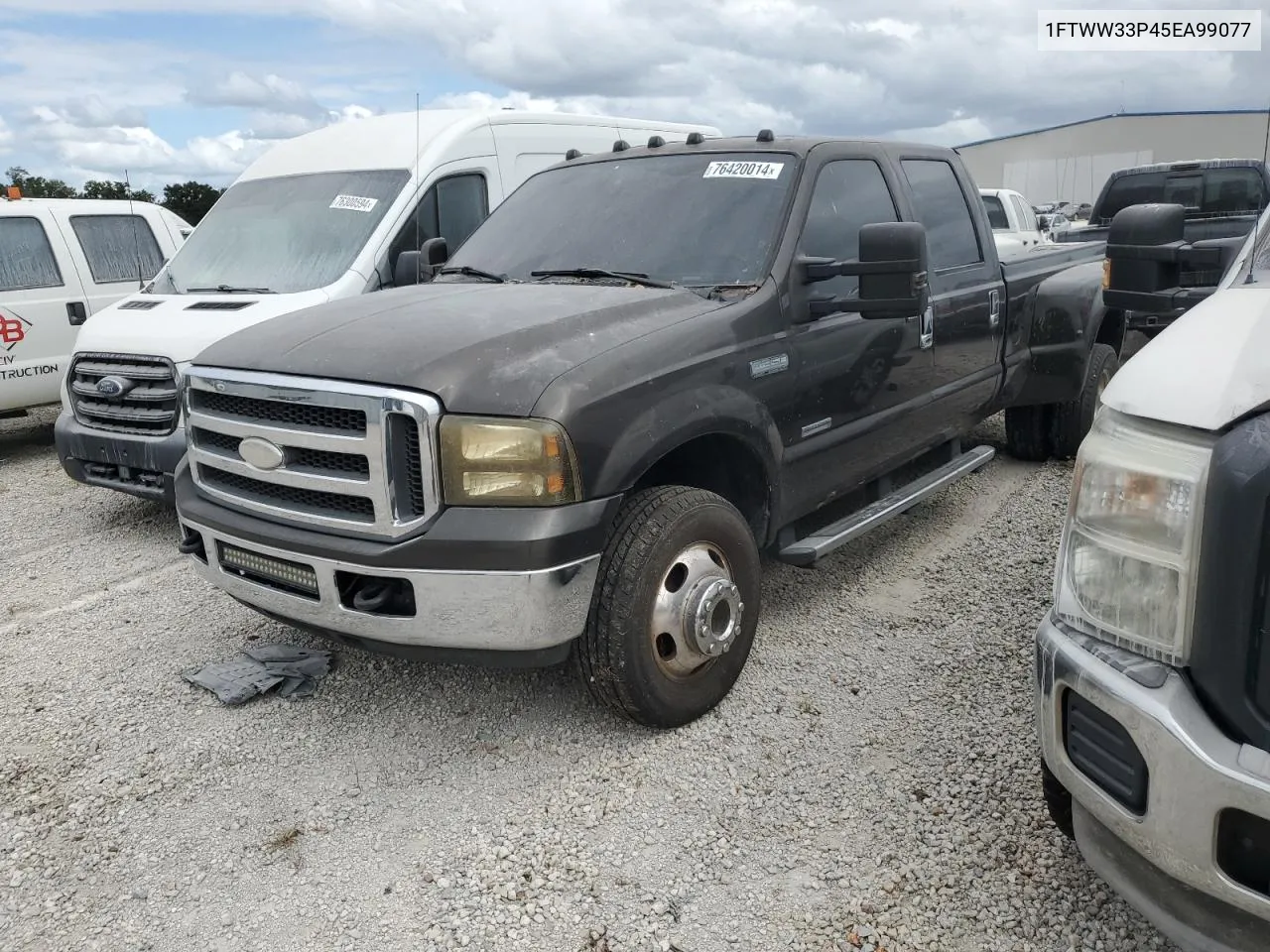 2005 Ford F350 Super Duty VIN: 1FTWW33P45EA99077 Lot: 76420014