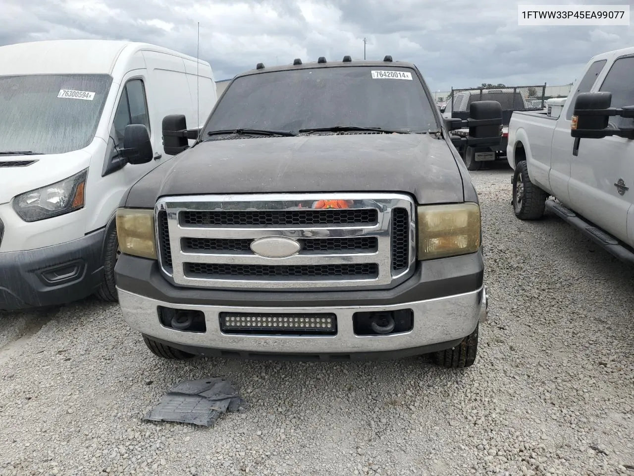 2005 Ford F350 Super Duty VIN: 1FTWW33P45EA99077 Lot: 76420014