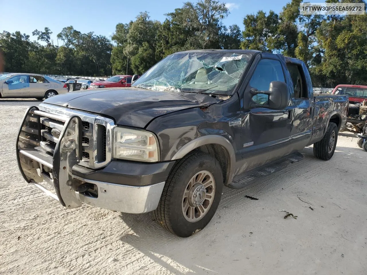 2005 Ford F350 Srw Super Duty VIN: 1FTWW30P55EA59272 Lot: 76714654