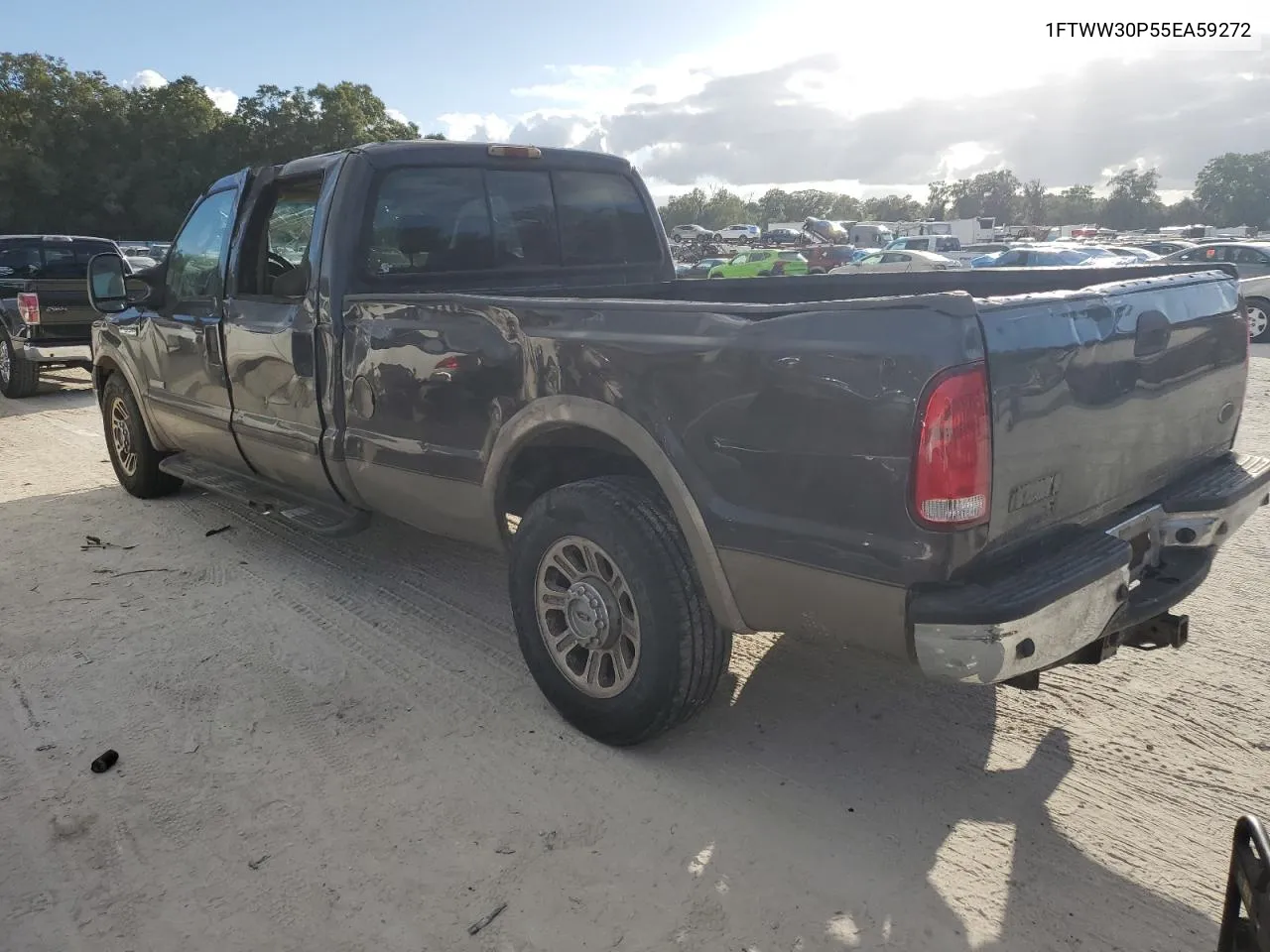 2005 Ford F350 Srw Super Duty VIN: 1FTWW30P55EA59272 Lot: 76714654