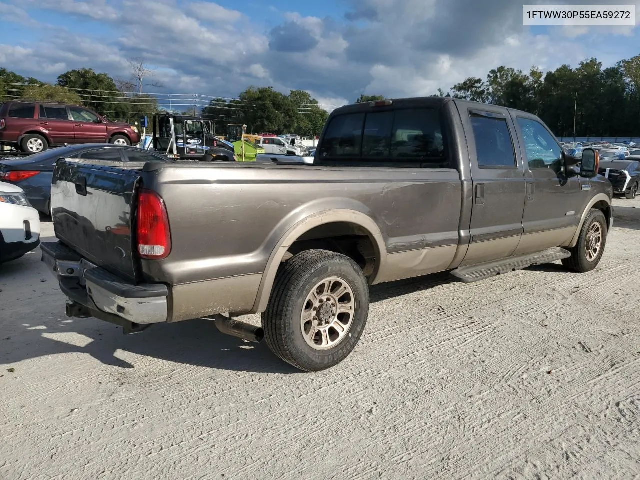 2005 Ford F350 Srw Super Duty VIN: 1FTWW30P55EA59272 Lot: 76714654