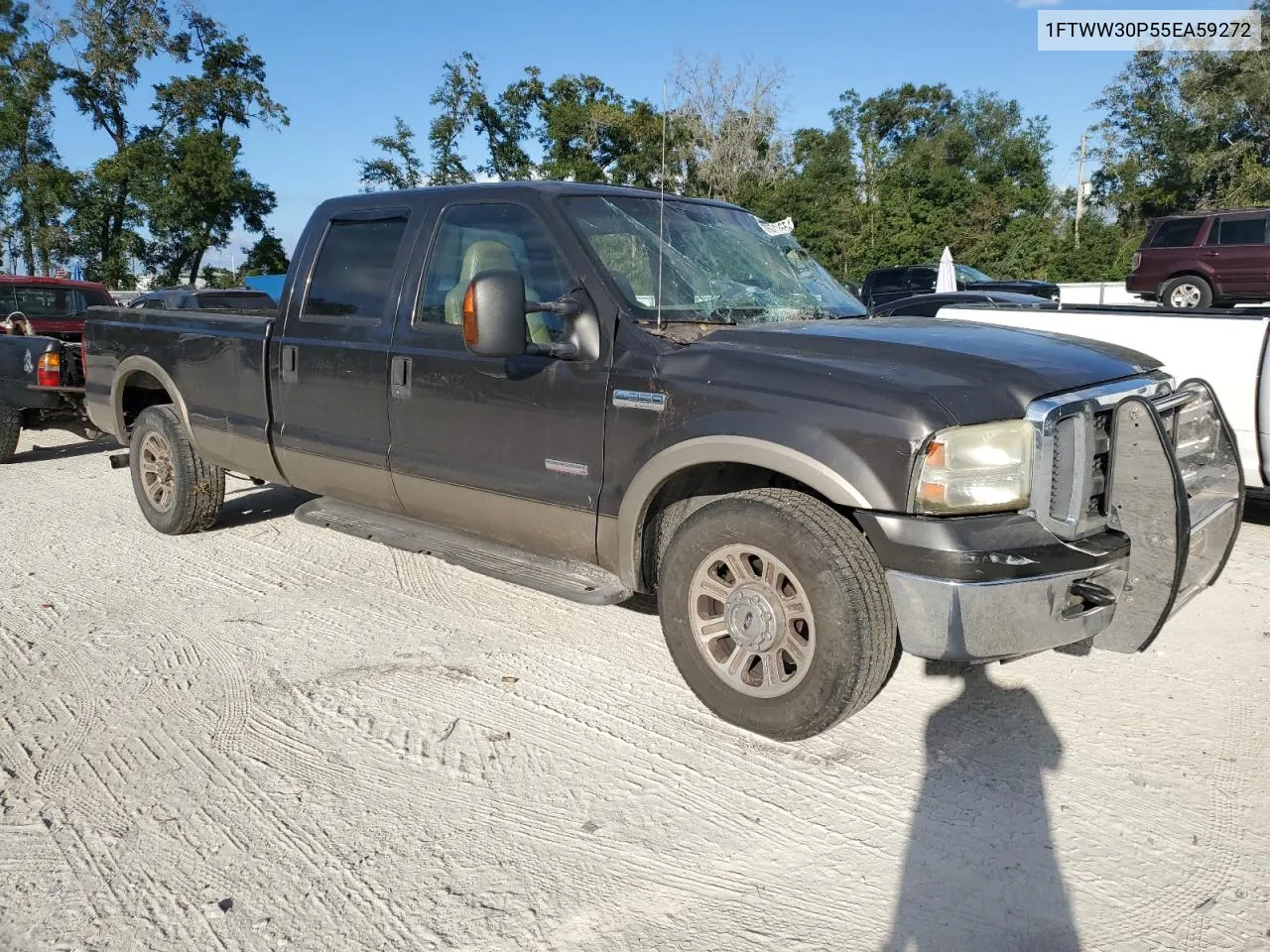 2005 Ford F350 Srw Super Duty VIN: 1FTWW30P55EA59272 Lot: 76714654