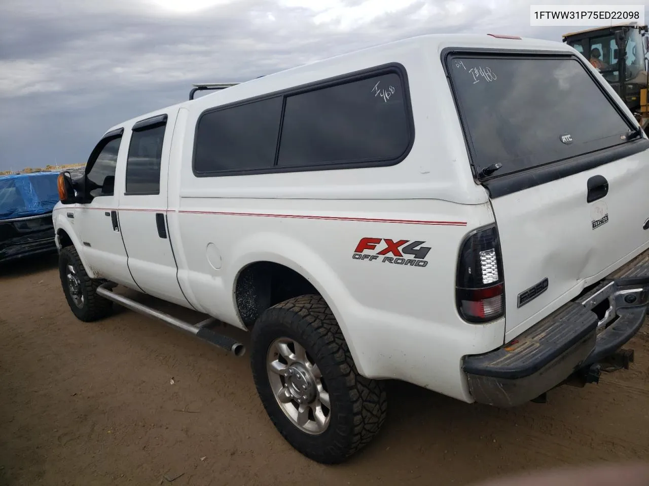 2005 Ford F350 Srw Super Duty VIN: 1FTWW31P75ED22098 Lot: 77028724