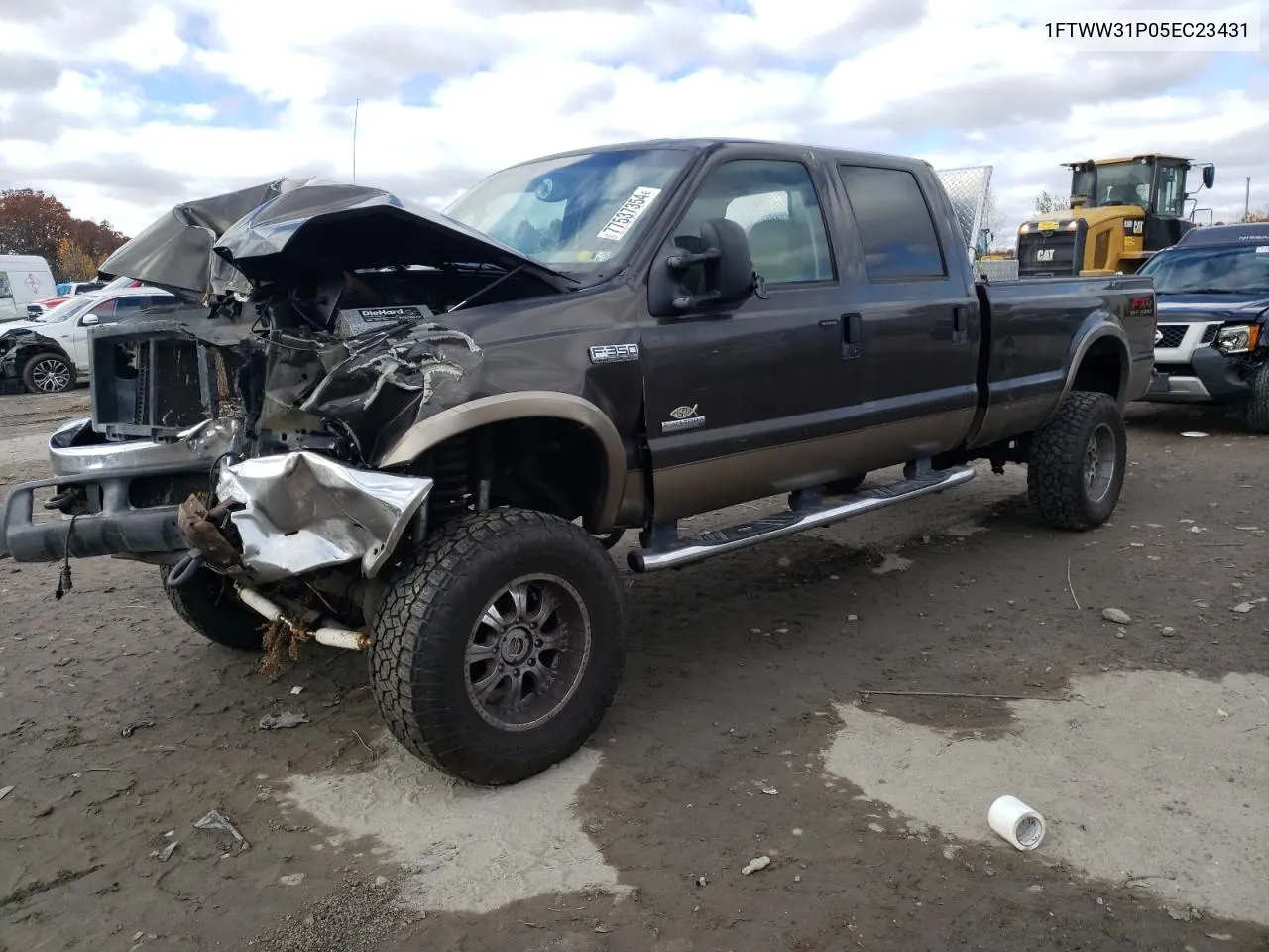 2005 Ford F350 Srw Super Duty VIN: 1FTWW31P05EC23431 Lot: 77537354